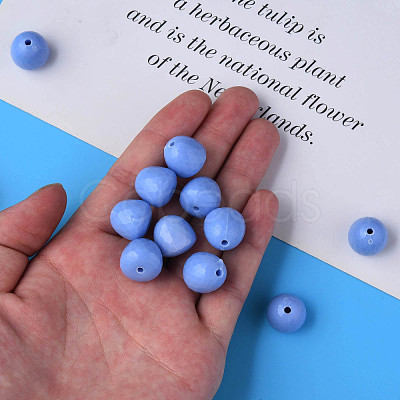 Opaque Acrylic Beads MACR-S373-10A-A02-1