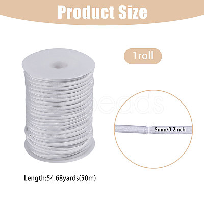 50M Satin Ribbon OCOR-WH0070-171C-1