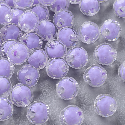 Transparent Acrylic Beads TACR-S152-04A-SS2114-1