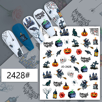 Halloween Themed Nail Art Stickers MRMJ-N033-2428-1