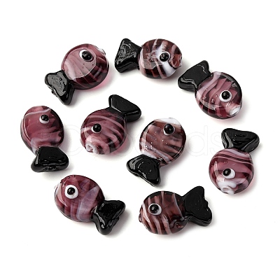 Handmade Lampwork Beads LAMP-TAC0007-01B-1