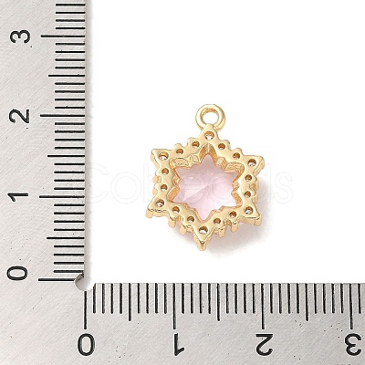 Brass with Cubic Zirconia Pendants LS-KK-G499-15G-01-1