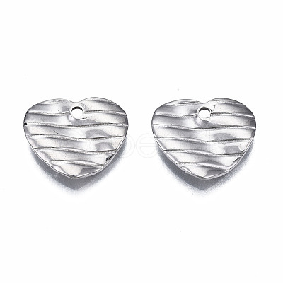 Non-Tarnish 304 Stainless Steel Charms STAS-S080-055P-NR-1