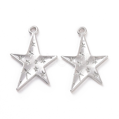 Rack Plating Alloy Pendants FIND-I037-30S-1