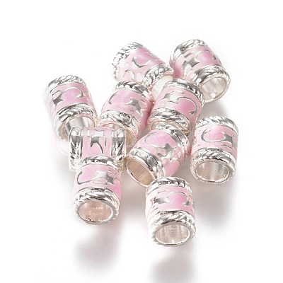 Enamel Alloy European Beads EA8640-9S-1