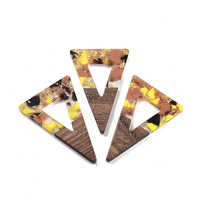 Walnut Wood Pendants FIND-Z050-03N-1