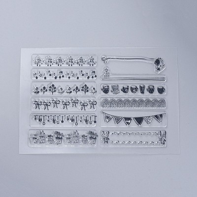 Silicone Stamps DIY-L036-F18-1