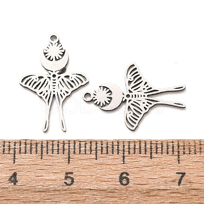 201 Stainless Steel Pendants X-SA-Z001-09P-1