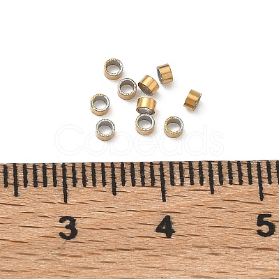 304 Stainless Steel Beads STAS-P448-01E-G-1
