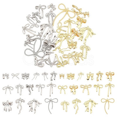 15Pcs 15 Styles Alloy Pendants FIND-YW0008-04A-1