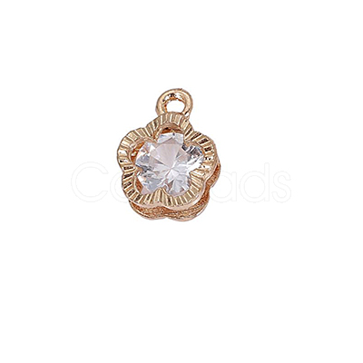 Alloy Micro Pave Cubic Zirconia Pendant FIND-SZC0017-320-1