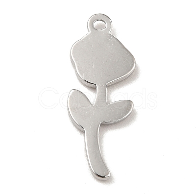 Non-Tarnish 304 Stainless Steel Pendants STAS-P312-05P-1