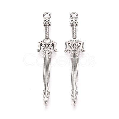 304 Stainless Steel Pendants X-STAS-N114-61P-1