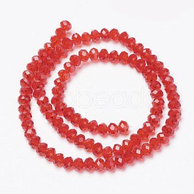 Glass Beads Strands EGLA-A034-T2mm-D01-1