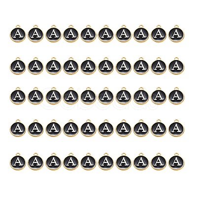 Golden Plated Alloy Charms ENAM-SZ0001-25B-A-1