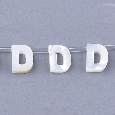 Sea Shell Beads X-SHEL-T012-60D-1