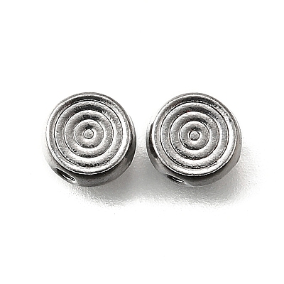 304 Stainless Steel Beads STAS-V009-13B-P-1
