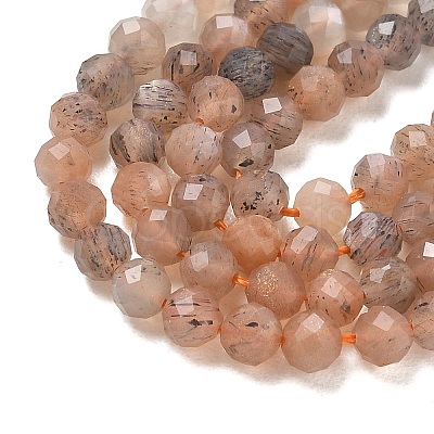 Gradient Natural Multi-Moonstone Beads Strands GG-CBA2E9C-A01-4mm-1