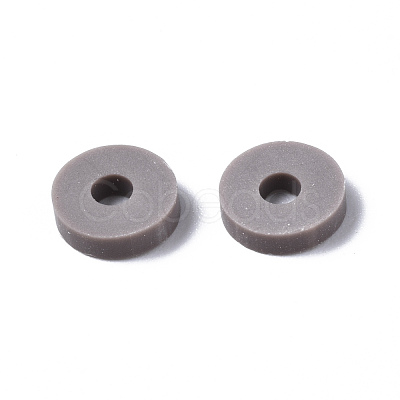 Handmade Polymer Clay Beads X-CLAY-Q251-6.0mm-104-1