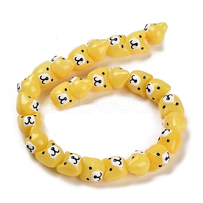 Baking Paint Glass Beads LAMP-I028-02H-1