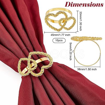 Alloy Napkin Rings AJEW-FG0001-68-1