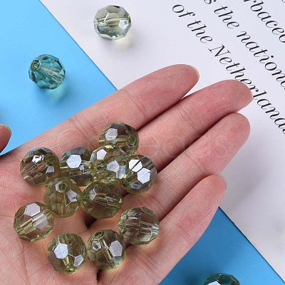 Transparent Acrylic Beads MACR-S373-101-P01-1