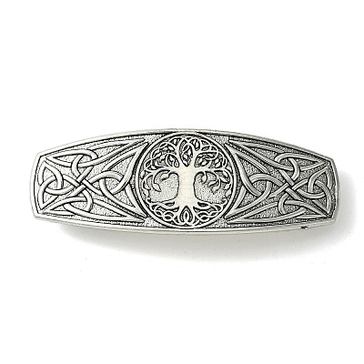 Alloy Hair Barrettes OHAR-C010-05E-AS-1