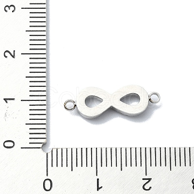 304 Stainless Steel Crystal Rhinestone Connector Charms STAS-Z065-01P-1