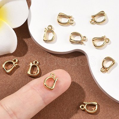 SHEGRACE Brass Fold Over Clasps XGR0145G-162G-1