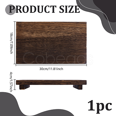 Wood Jewelry Plate ODIS-WH0108-028-1