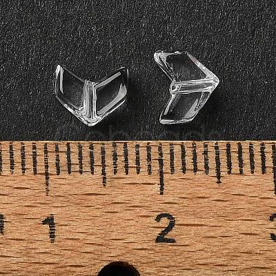 20Pcs Transparent Glass Beads GLAA-Q103-01C-1