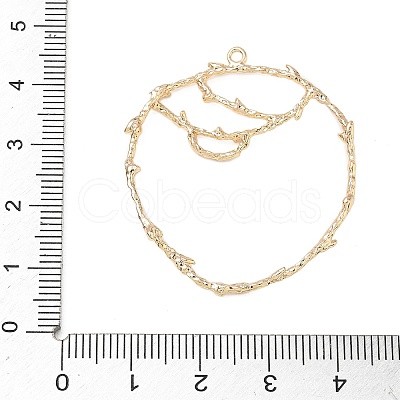 Brass Pendants KK-D263-01G-03-1