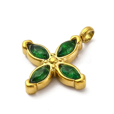 304 Stainless Steel Pendants STAS-C118-01G-05-1