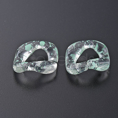 Transparent Acrylic Linking Rings OACR-N009-016A-11-1