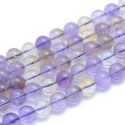 Natural Ametrine Beads Strands G-L552H-10C-1