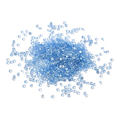Cubic Zirconia Cabochons ZIRC-K090-1.3mm-01K-1
