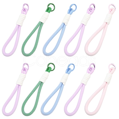 5Pcs Braided Nylon Straps AJEW-YW0002-04-1