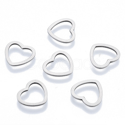 Non-Tarnish 201 Stainless Steel Linking Rings STAS-N090-T06-1-1