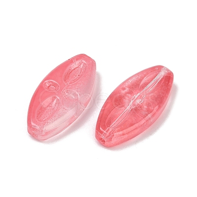 Transparent Glass Beads DGLA-E004-14F-1