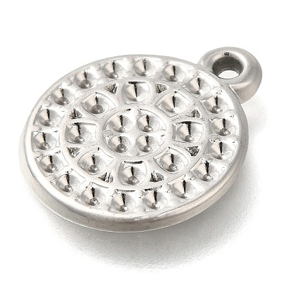 304 Stainless Steel Pendant Rhinestone Settings STAS-I310-21P-1