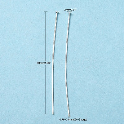Iron Flat Head Pins X1-IFIN-HP5.0cmCY-S-NF-1
