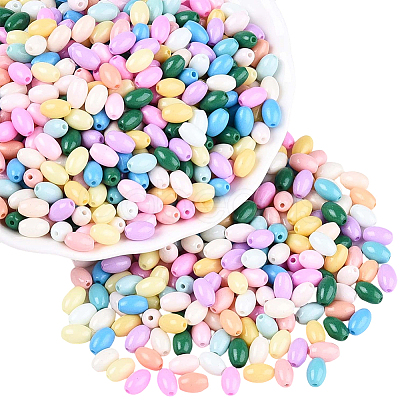 500Pcs Baking Paint Glass Seed Beads SEED-PA0001-05A-1