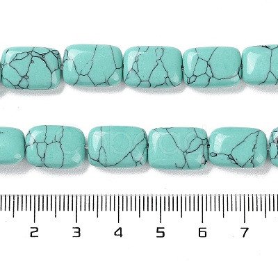Synthetic Turquoise Beads Strands G-K357-D17-01-1