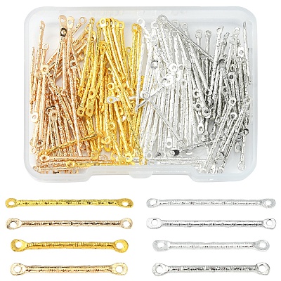 160Pcs 8 Styles Iron Connector Charms IFIN-FS0001-20-1