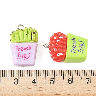 Resin Pendants RESI-I066-02P-1