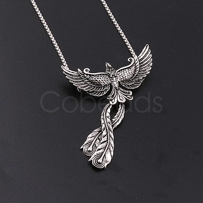 Alloy Pendant Necklaces FS-WGC7946-01-1