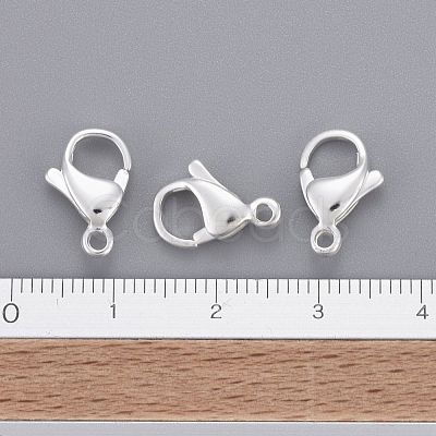 304 Stainless Steel Lobster Claw Clasps STAS-E464-21A-S-1