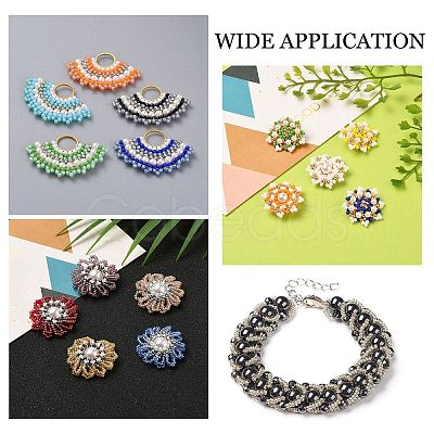 Special Coated Nylon Beading Threads for Seed Beads OCOR-R038-10-1