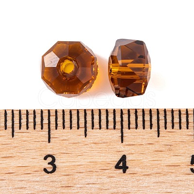 Transparent K9 Glass Beads GLAA-E048-30-1