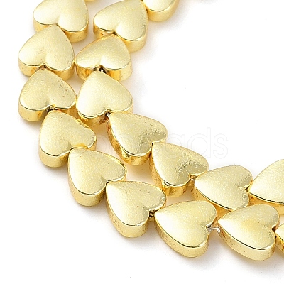 Electroplated Synthetic Non-Magnetic Hematite Beads Strands G-U003-19B-01-1